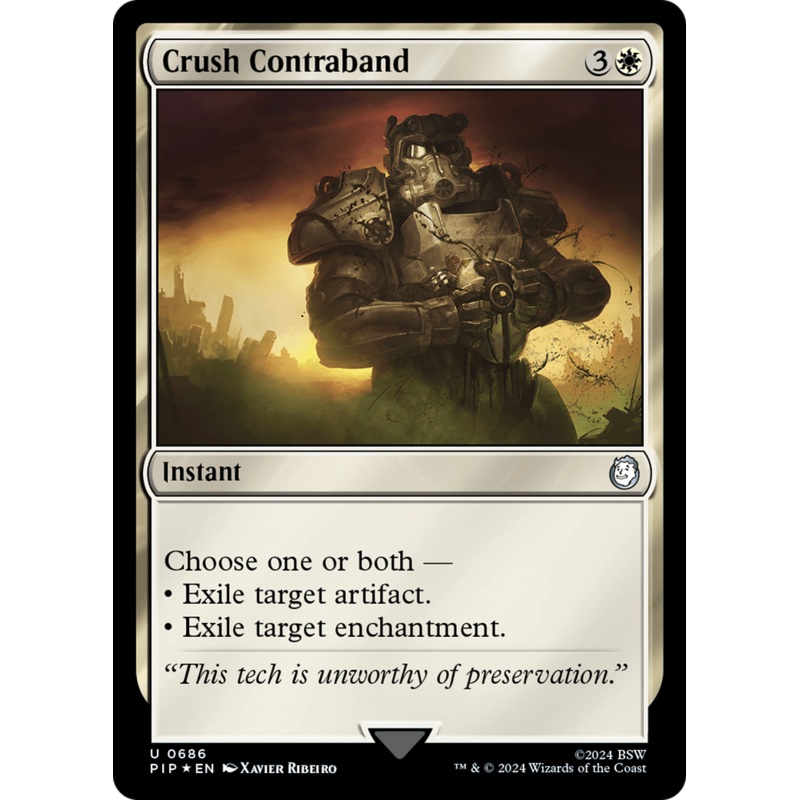 Crush Contraband (Surge Foil) [Fallout]
