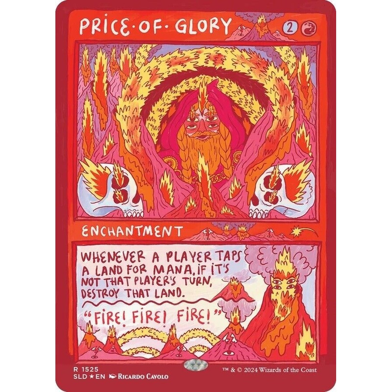 Price of Glory (Rainbow Foil) [Secret Lair Drop Series]