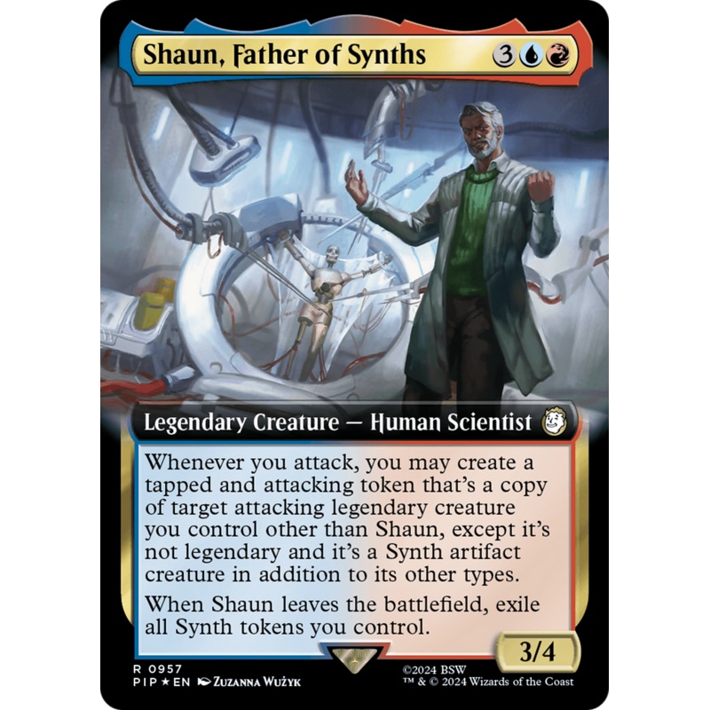 Shaun, Father of Synths (Extended Art) (Surge Foil) [Fallout]