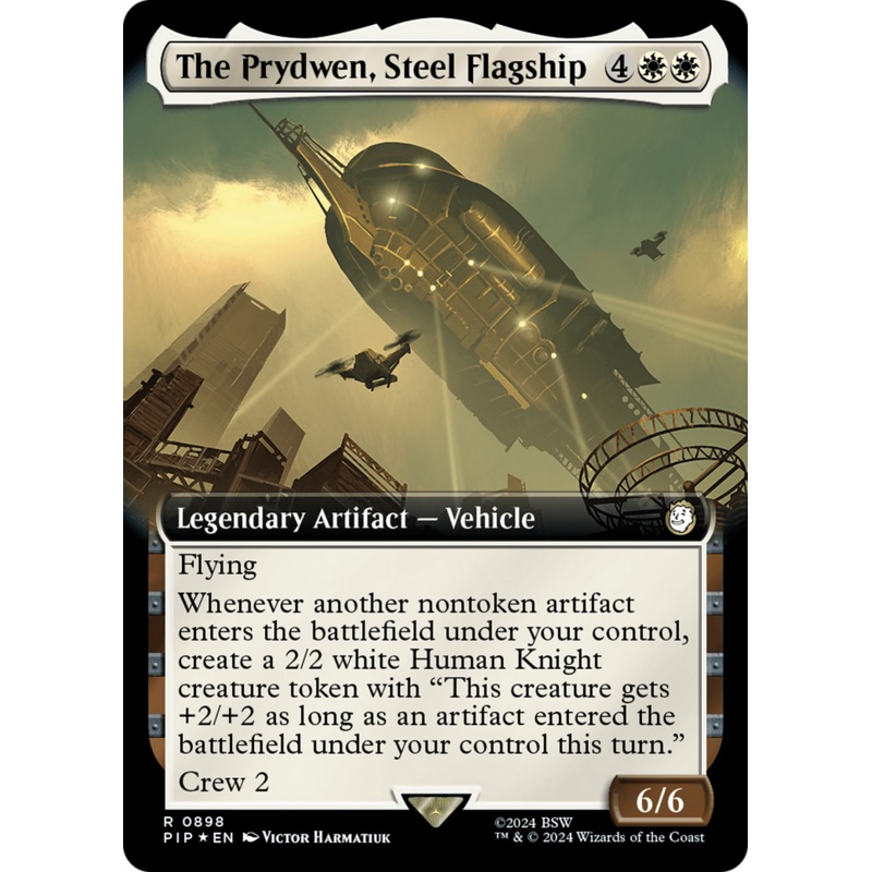 The Prydwen, Steel Flagship (Extended Art) (Surge Foil) [Fallout]