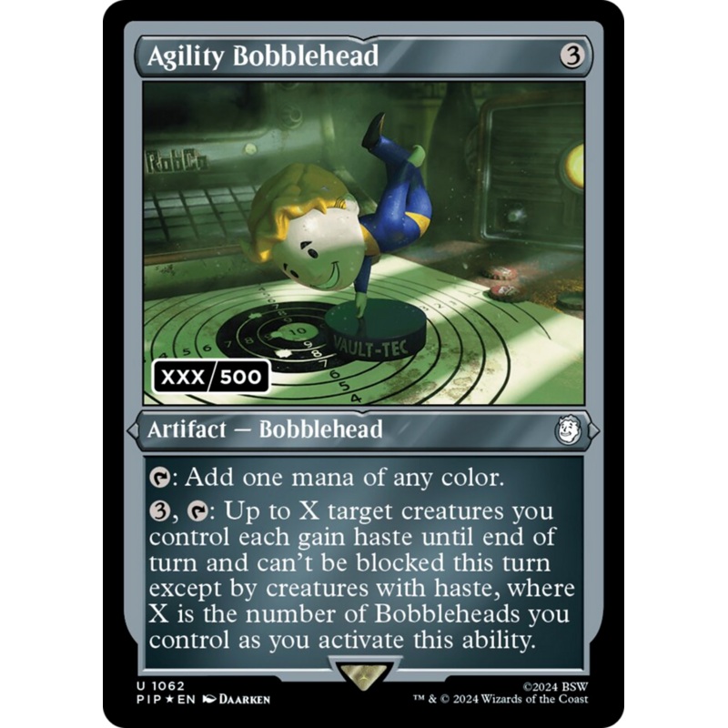 Agility Bobblehead (Serial Numbered) [Fallout]