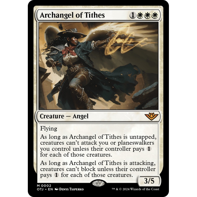 Archangel of Tithes [Outlaws of Thunder Junction]
