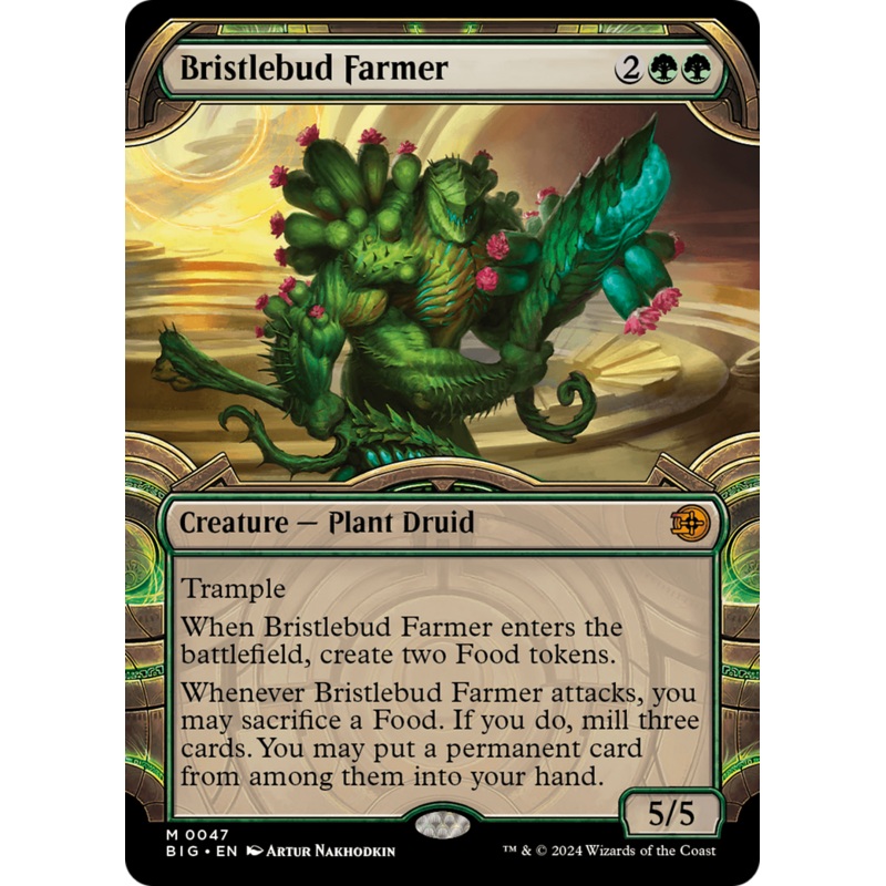 Bristlebud Farmer (Showcase) [Outlaws of Thunder Junction: The Big Score]