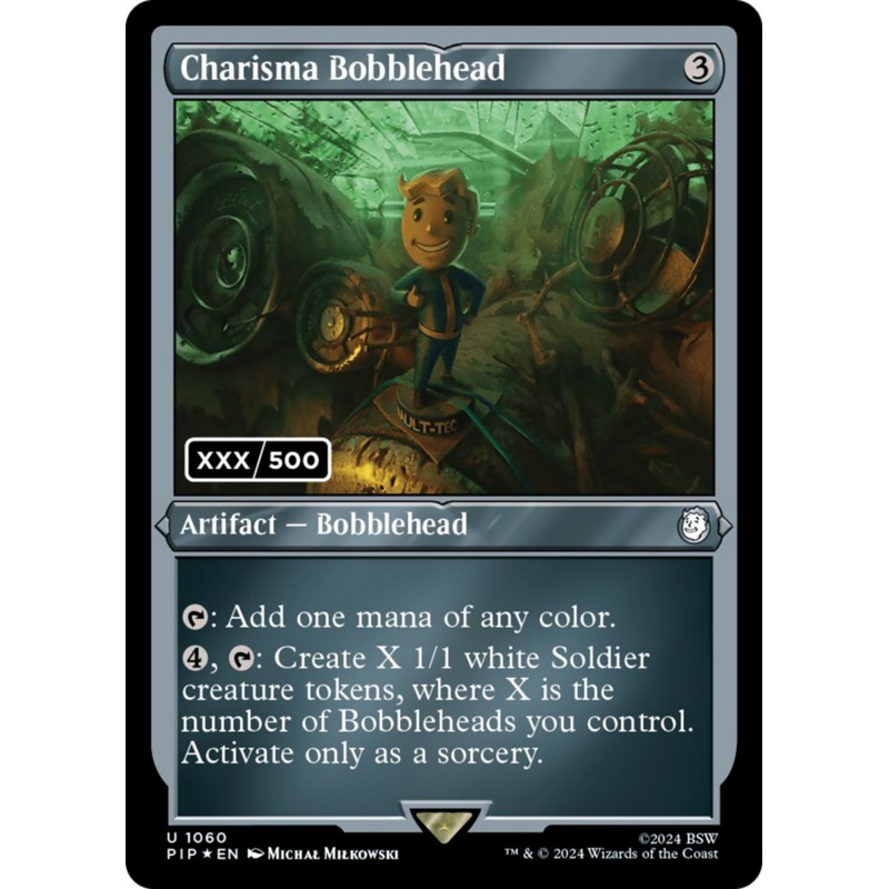 Charisma Bobblehead (Serial Numbered) [Fallout]