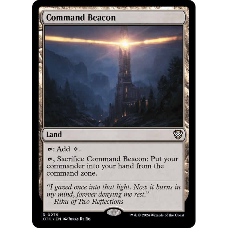 Command Beacon [Outlaws of Thunder Junction Commander]