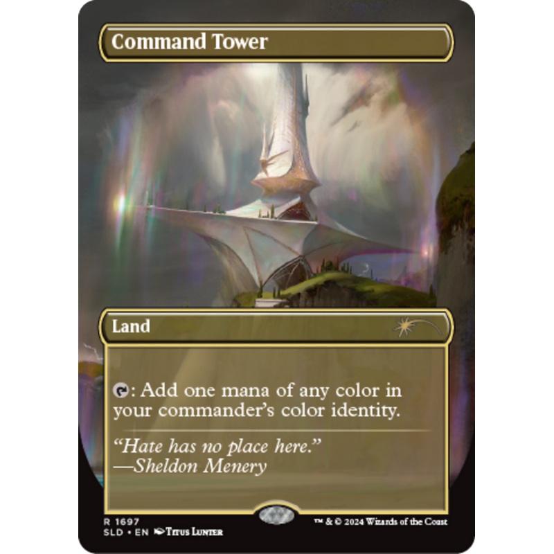 Command Tower (1697) [Secret Lair: Sheldon's Spellbook]