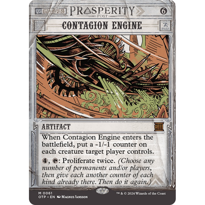 Contagion Engine [Outlaws of Thunder Junction: Breaking News]