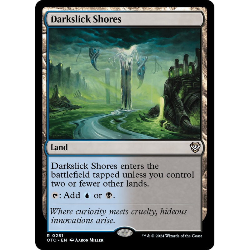Darkslick Shores [Outlaws of Thunder Junction Commander]