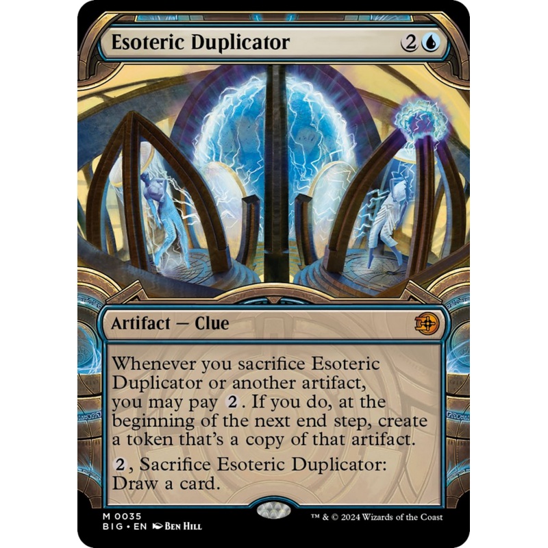 Esoteric Duplicator (Showcase) [Outlaws of Thunder Junction: The Big Score]