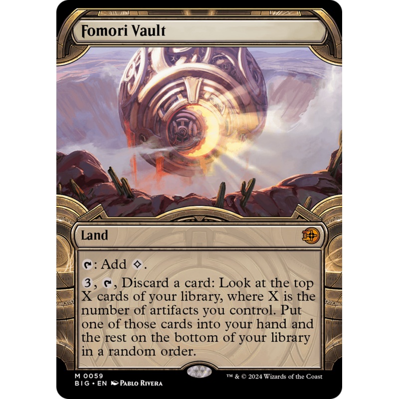 Fomori Vault (Showcase) [Outlaws of Thunder Junction: The Big Score]