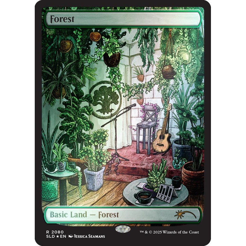 Forest (2080) (Rainbow Foil) [Secret Lair Drop Series]