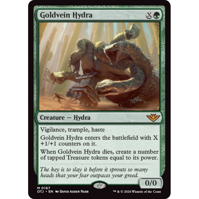 Goldvein Hydra [Outlaws of Thunder Junction]