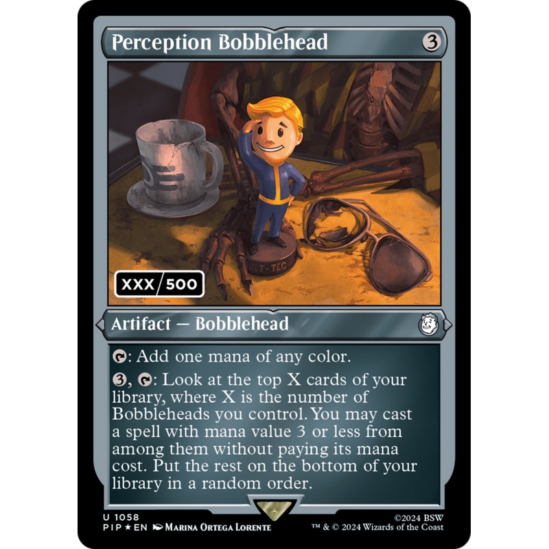 Perception Bobblehead (Serial Numbered) [Fallout]