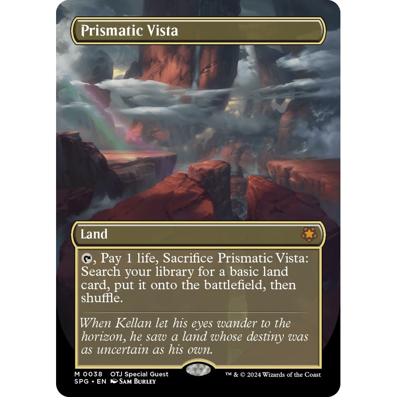 Prismatic Vista (Borderless) [Outlaws of Thunder Junction Special Guests]