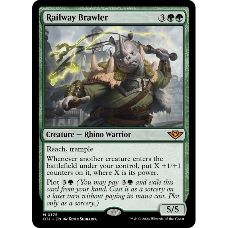 Railway Brawler [Outlaws of Thunder Junction]