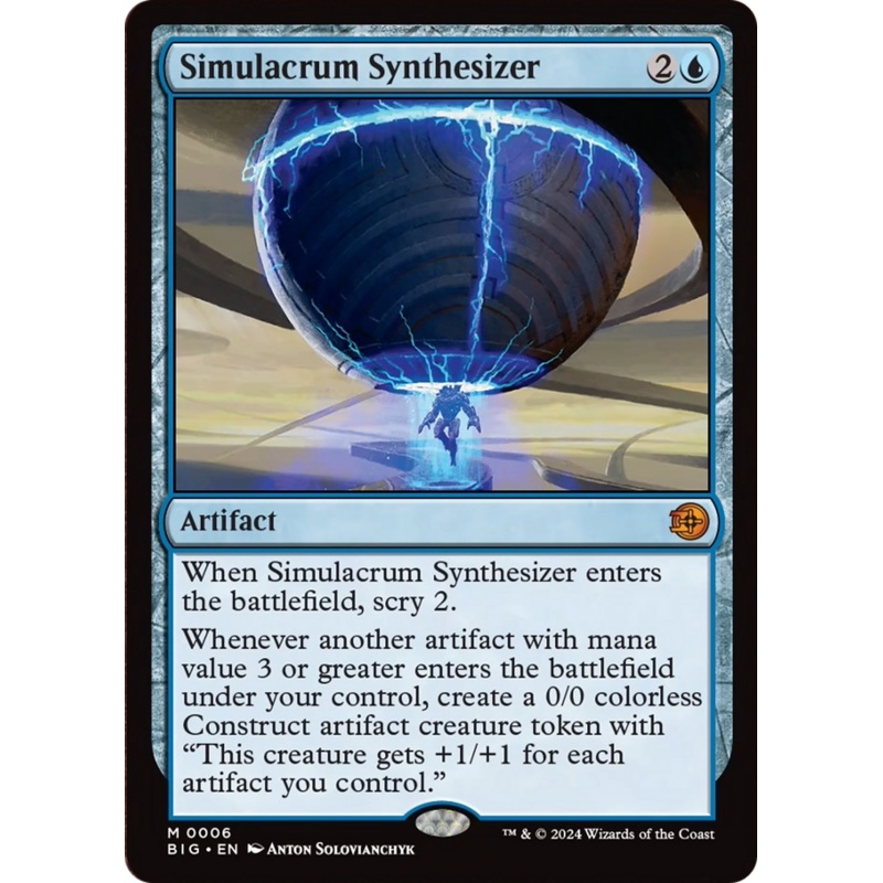 Simulacrum Synthesizer [Outlaws of Thunder Junction: The Big Score]