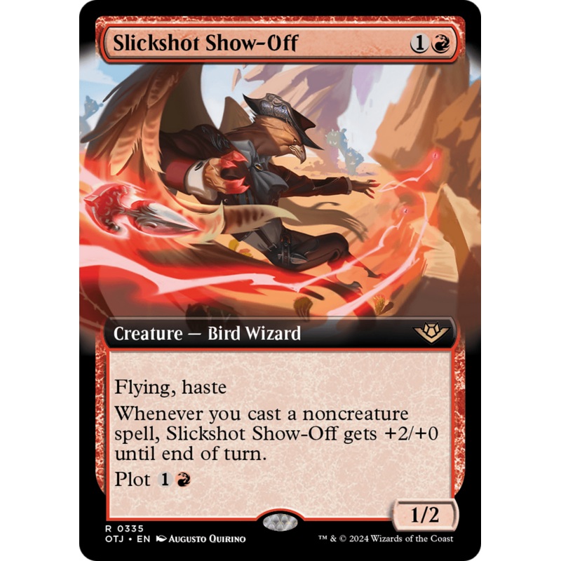 Slickshot Show-Off (Extended Art) [Outlaws of Thunder Junction]