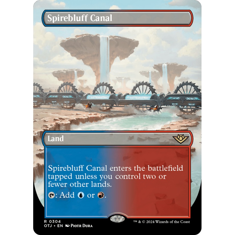 Spirebluff Canal (Borderless) [Outlaws of Thunder Junction]