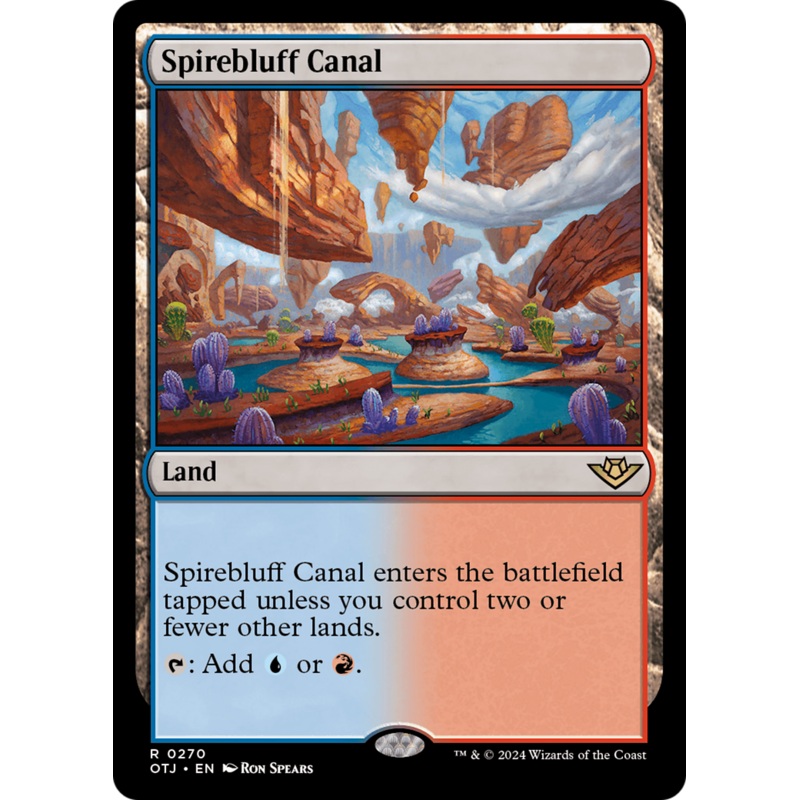 Spirebluff Canal [Outlaws of Thunder Junction]