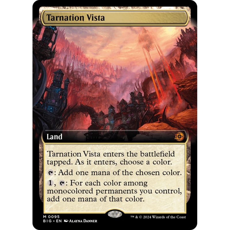Tarnation Vista (Extended Art) [Outlaws of Thunder Junction: The Big Score]