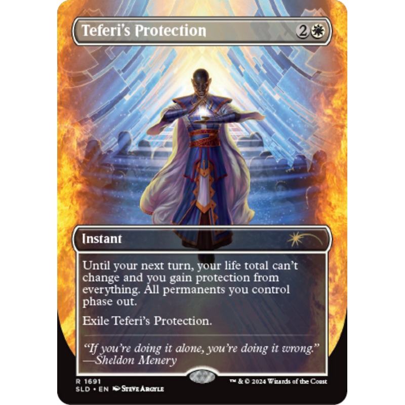 Teferi's Protection (1691) [Secret Lair: Sheldon's Spellbook]