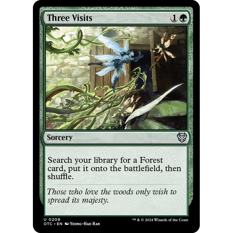 Three Visits [Outlaws of Thunder Junction Commander]