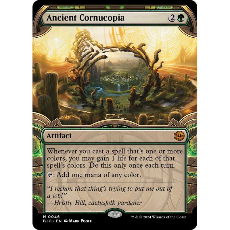 Ancient Cornucopia (Showcase) [Outlaws of Thunder Junction: The Big Score]