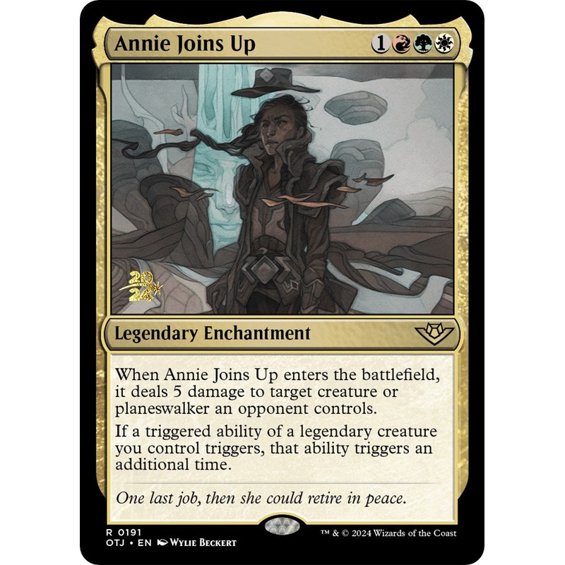 Annie Joins Up [Outlaws of Thunder Junction Prerelease Promos]