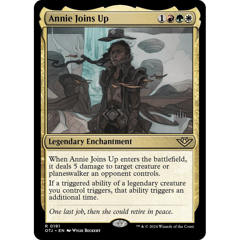 Annie Joins Up (Promo Pack) [Outlaws of Thunder Junction Promos]