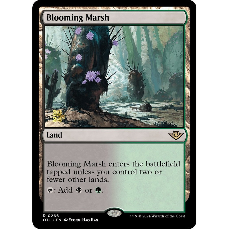 Blooming Marsh (OTJ) [Outlaws of Thunder Junction Prerelease Promos]