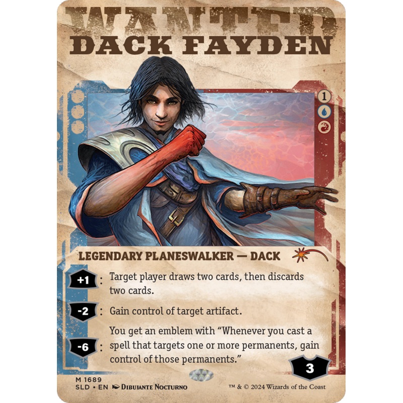 Dack Fayden (1689) [Secret Lair Drop Series]
