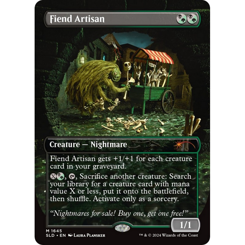 Fiend Artisan (Rainbow Foil) [Secret Lair Drop Series]