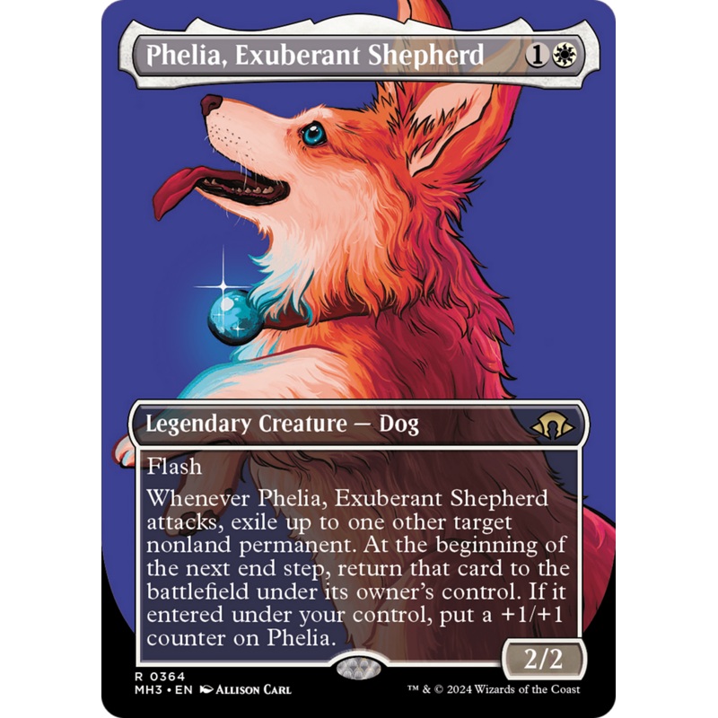 Phelia, Exuberant Shepherd (Borderless) [Modern Horizons 3]