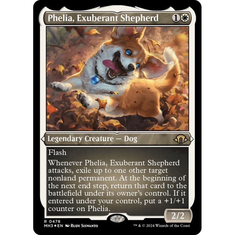 Phelia, Exuberant Shepherd (Foil Etched) [Modern Horizons 3]
