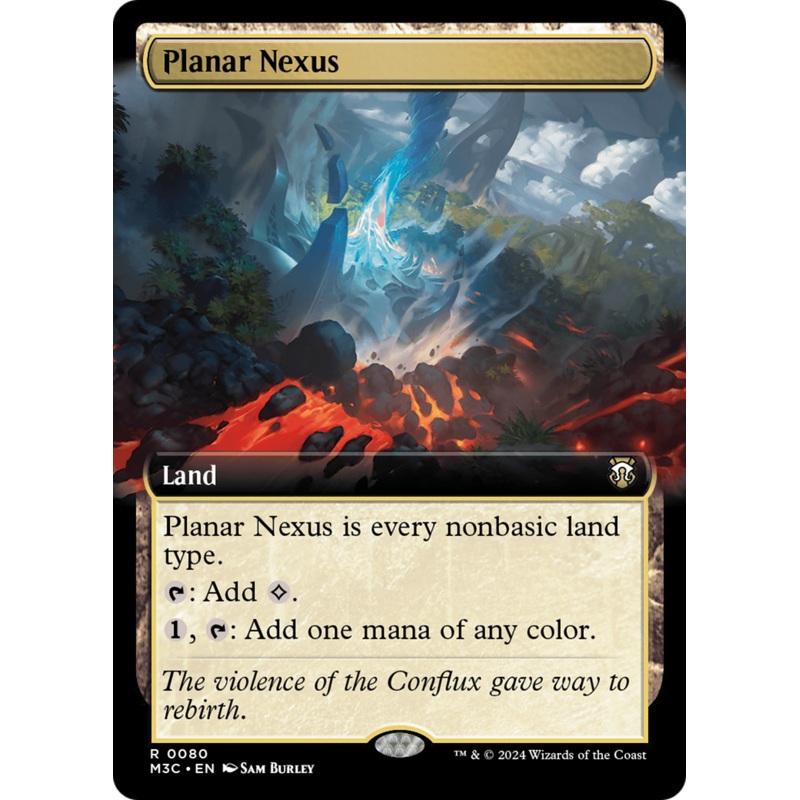 Planar Nexus (Extended Art) [Modern Horizons 3 Commander]