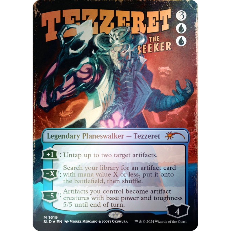 Tezzeret the Seeker (1619) (Rainbow Foil) [Secret Lair Drop Series]