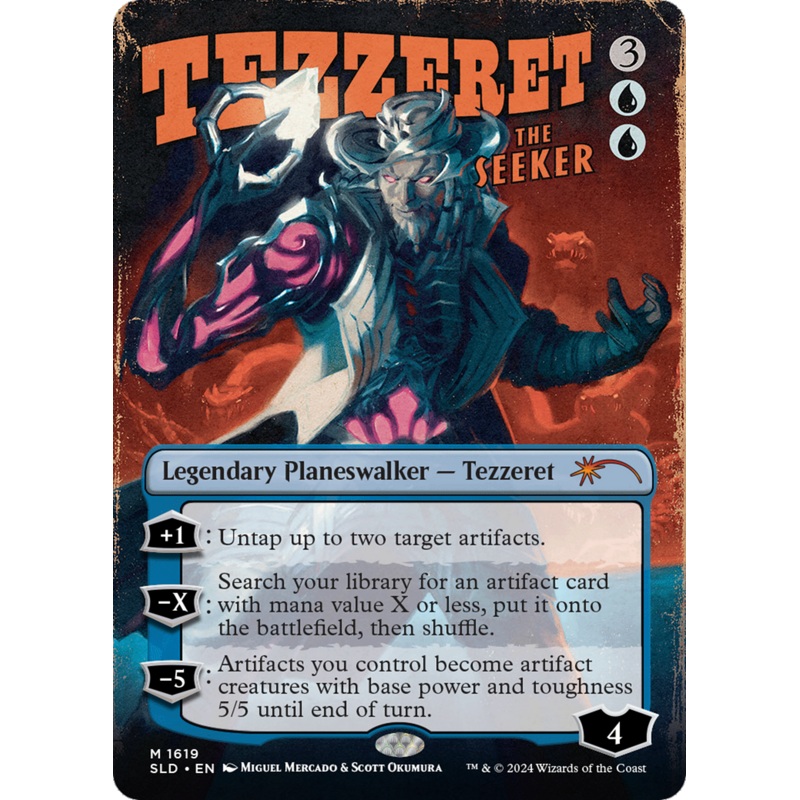 Tezzeret the Seeker (1619) [Secret Lair Drop Series]