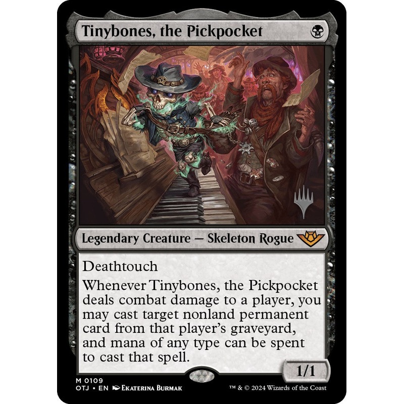 Tinybones, the Pickpocket (Promo Pack) [Outlaws of Thunder Junction Promos]