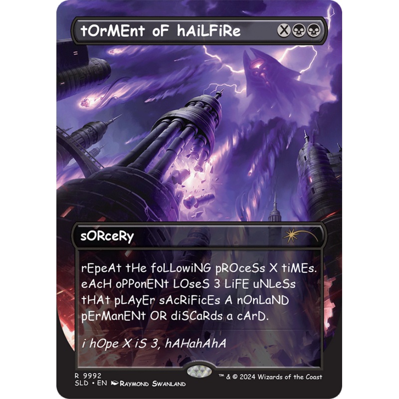 tOrMEnt oF hAiLFiRe [Secret Lair Drop Series]