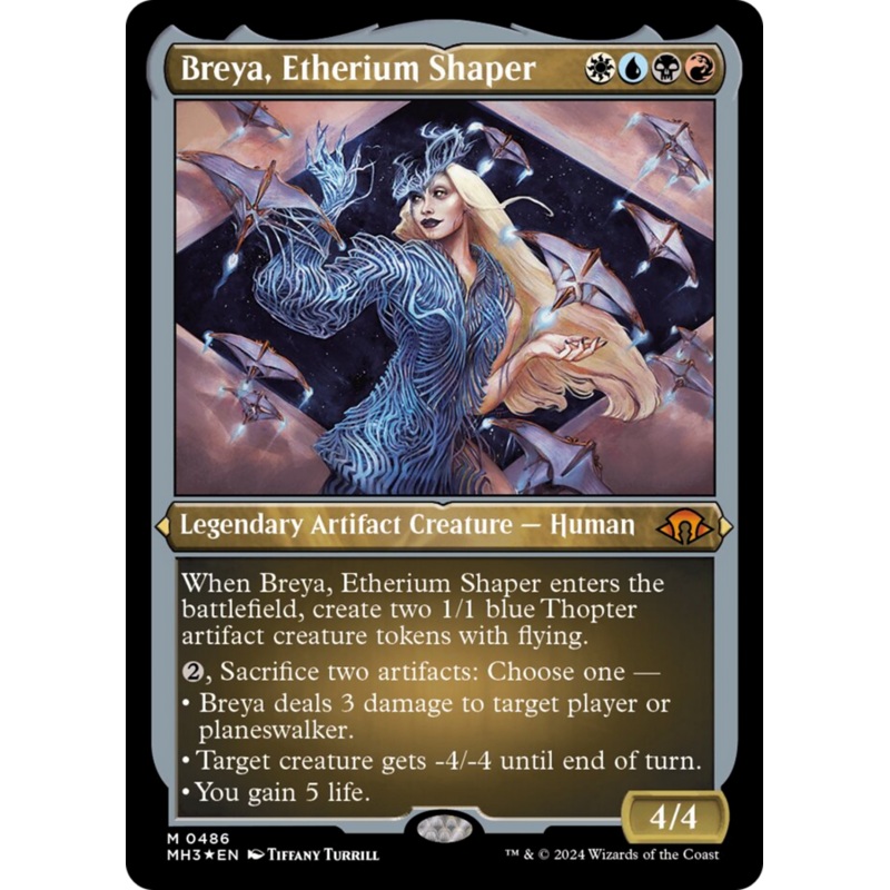Breya, Etherium Shaper (Foil Etched) [Modern Horizons 3]