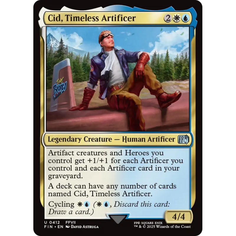 Cid, Timeless Artificer (0412) [FINAL FANTASY]