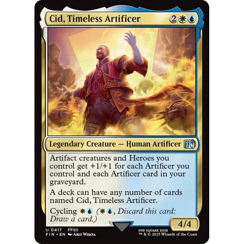 Cid, Timeless Artificer (0417) [FINAL FANTASY]