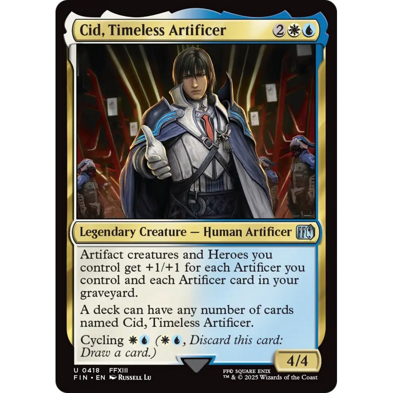 Cid, Timeless Artificer (0418) [FINAL FANTASY]