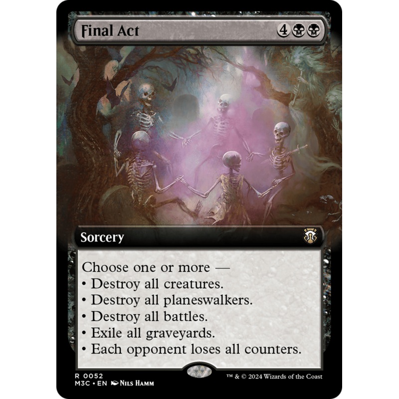 Final Act (Extended Art) (Ripple Foil) [Modern Horizons 3 Commander]