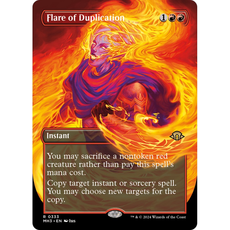 Flare of Duplication (Borderless) [Modern Horizons 3]