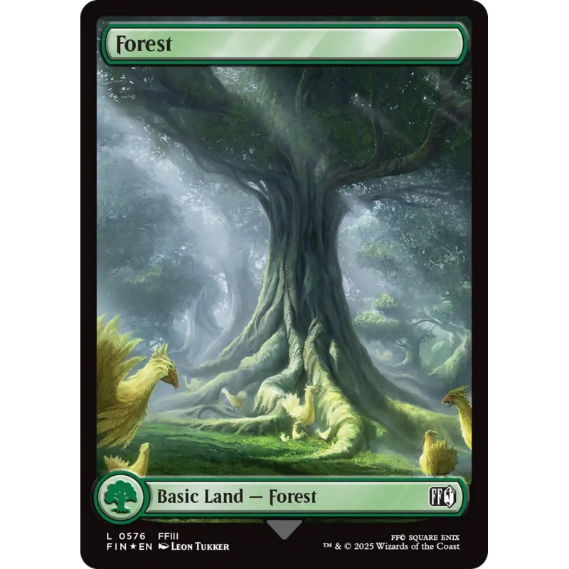 Forest (0576) (Surge Foil) [FINAL FANTASY]
