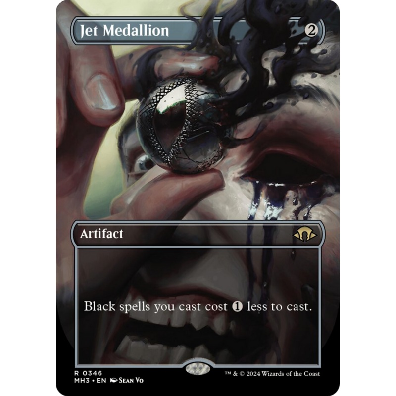 Jet Medallion (Borderless) [Modern Horizons 3]