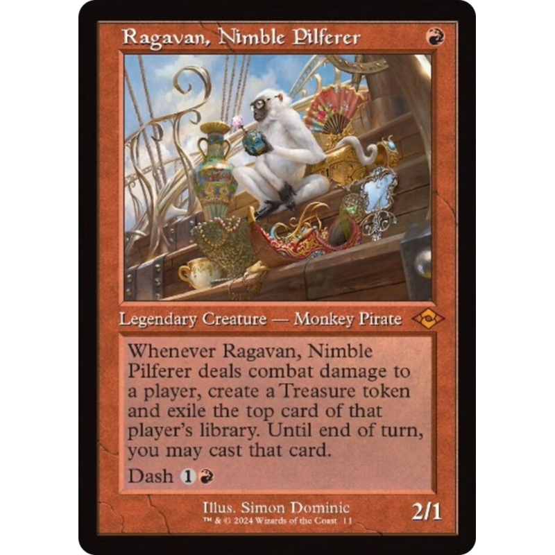 Ragavan, Nimble Pilferer (Retro) [Modern Horizons 2]