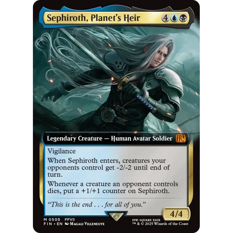 Sephiroth, Planet's Heir (Extended Art) [FINAL FANTASY]