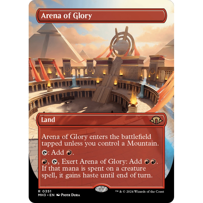 Arena of Glory (Borderless) [Modern Horizons 3]